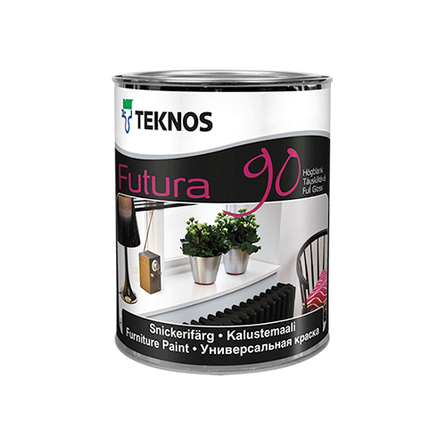 1 liters burk futura 90 snickerifärg.